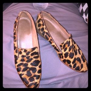 Madewell leopard loafers